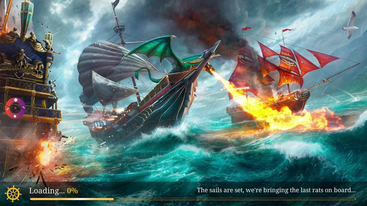 Dragon Sails: Ship Battle Game Official  Android IOS GamePlay Trailer