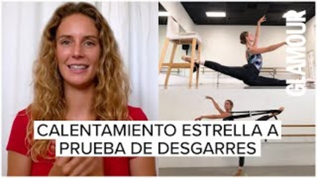 Calentamiento a prueba de desgarres aprobado por bailarinas