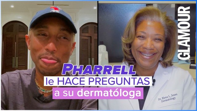 Cuidado de la piel: Pharrell y su dermatóloga responden preguntas comunes