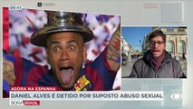 Daniel Alves é detido por suposto abuso sexual 20/01/2023 14:44:53