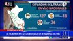 Sutran reporta: 18 regiones afectadas y 127 puntos bloqueados en vías nacionales