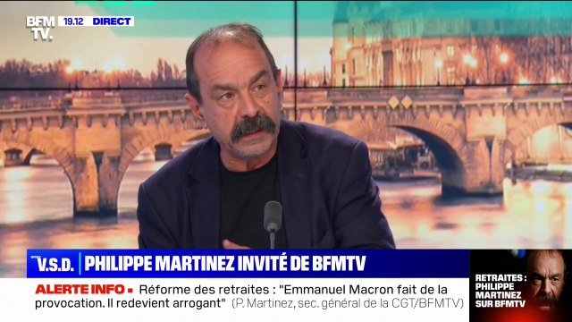 Philippe Martinez (CGT): Des actions et des mobilisations d'ici le 31 janvier
