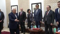 Anayasa Mahkemesi Başkanı Arslan'ın Filistin temasları