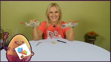 Kağıt Havlu Rulosundan Oyuncak Yapımı | HandcraftKids