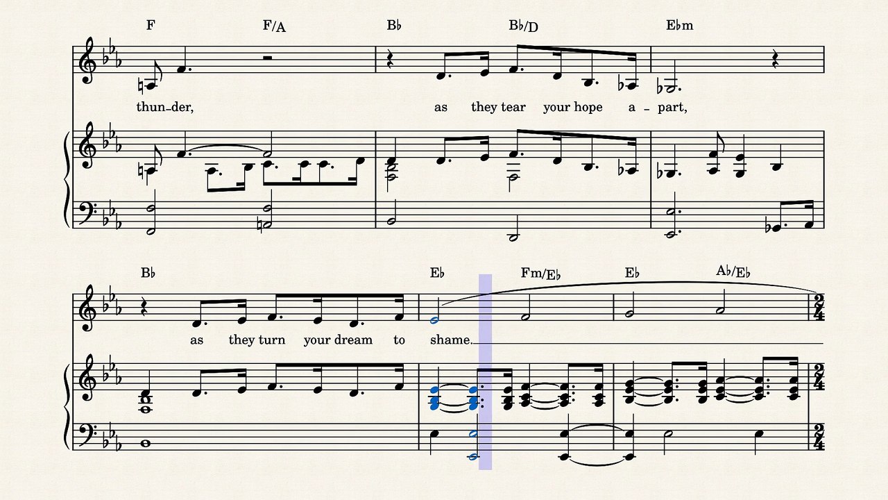 Schönberg - I Dreamed a Dream (from Les Misérables)