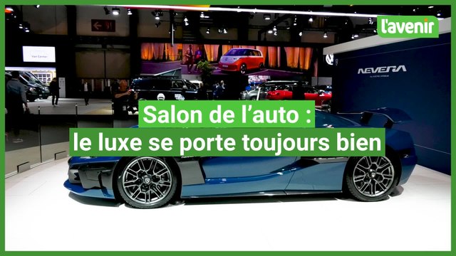 Salon de l'auto de Bruxelles : le luxe se porte toujours bien