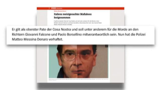 L'arresto di Messina Denaro sulle prime pagine dei media mondiali