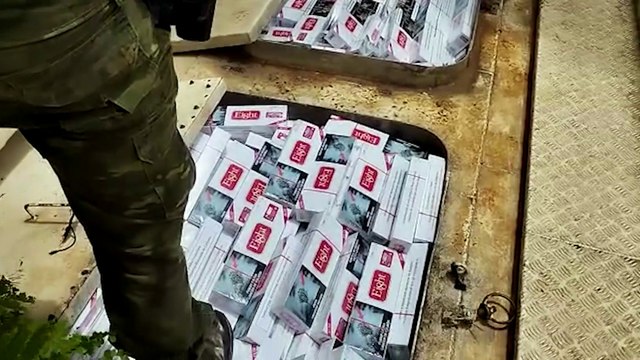 BPFRON apreende caminhão carregado com cigarros contrabandeados em Umuarama