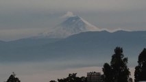 El volcán Cotopaxi amenaza la tranquilidad en Ecuador