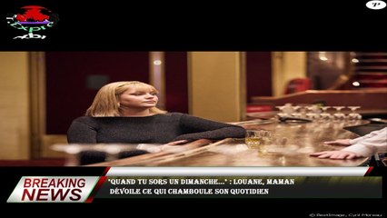 Louane Maman : Ce qui Change Tout Quand Elle Sort un Dimanche 🎶