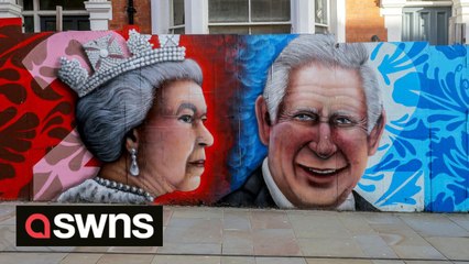 Cash-strapped council slammed for King Charles mural which locals say looks "like a Spitting Image puppet"