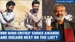RRR and Naatu Naatu win big at Critics' Choice Awards | Oneindia News *Entertainment