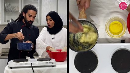 بالفيديو، طريقة عمل كنافة ميل فوي