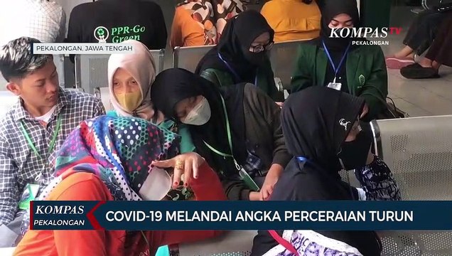 Covid-19 Melandai Angka Perceraian Turun