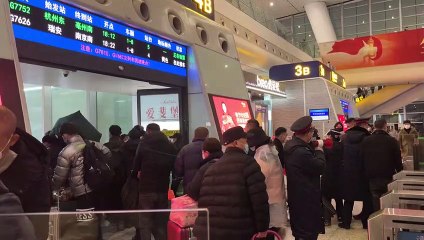 Chine: début des vacances du Nouvel An lunaire sans restrictions