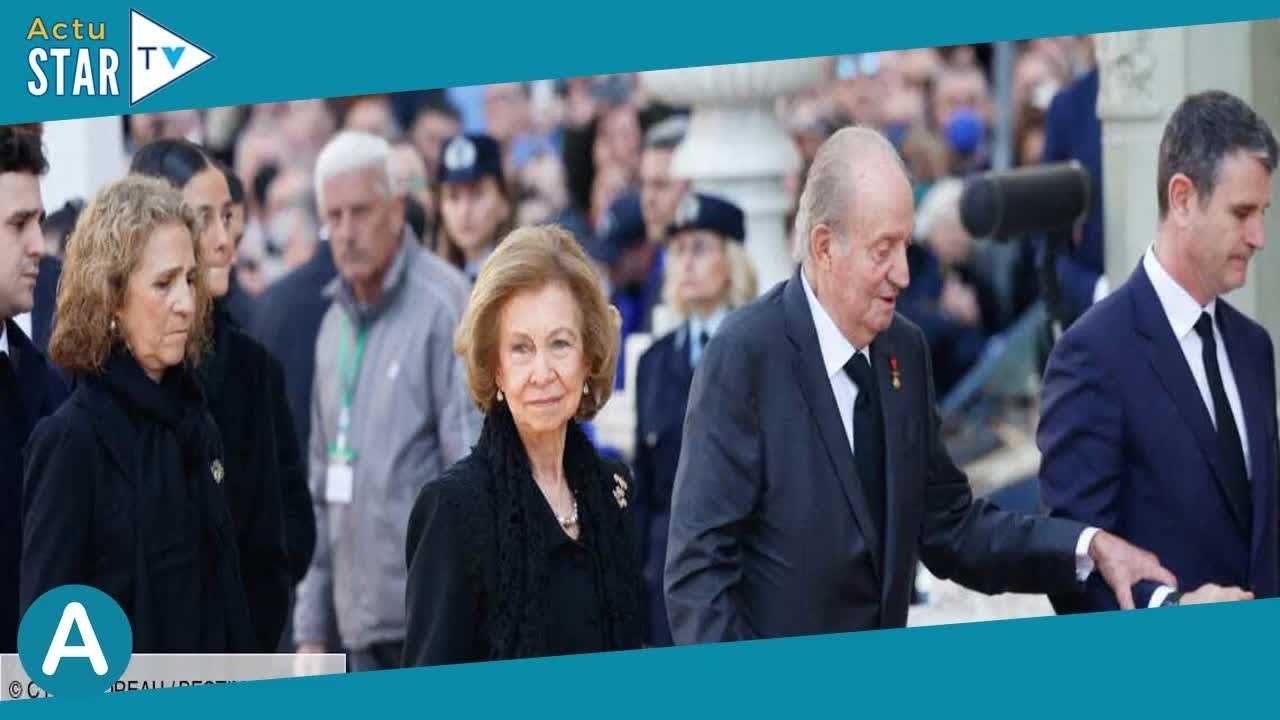 Funérailles de Constantin II : Sofia d'Espagne, Margrethe II, la princesse Anne réunies pour un dern