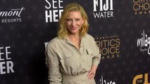 Cate Blanchett 2023 Critics Choice Awards Red Carpet Arrivals