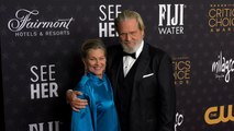 Susan Bridges and Jeff Bridges 2023 Critics Choice Awards Red Carpet Arrivals