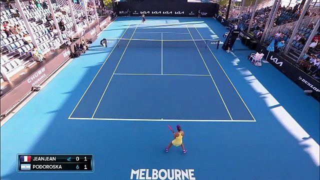 La Peque Podoroska avanzó a segunda ronda en el Australian Open