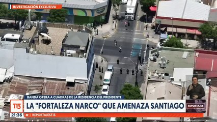 La "Fortaleza Narco" multicultural instalada en Stgo Centro - T13