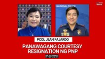 Panawagang mass resignation ng PNP | The Mangahas Interviews