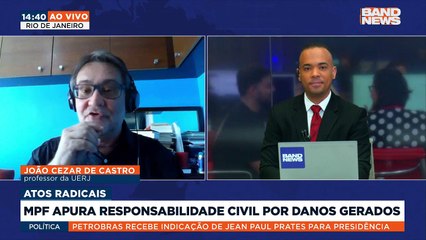 "Por algumas horas, o golpe triunfou", diz João Cezar | BandNews TV 16/01/2023 10:06:00