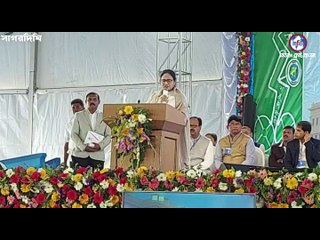 মুর্শিদাবাদে মুখ্যমন্ত্রী, রাজ্য সভাস্থল থেকে সরকারের কাজের খতিয়ান তুলে ধরলেন