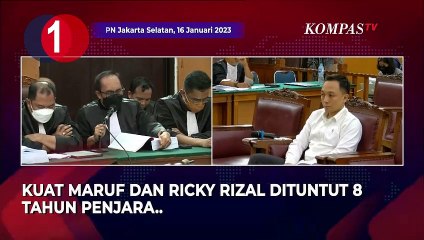 [TOP 3 NEWS] Tuntutan Ricky-Kuat, Jaksa Soal Putri Selingkuh, Jokowi Izinkan Erick Thohir Ketum PSSI