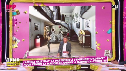 Læticia Hallyday va participer à l'émission "L'agence" pour vendre la villa de Johnny !