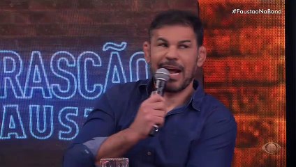 Minotauro relembra acidente gravíssimo na infância: "Meses na cama". #FaustãoNaBand 16/01/2023 10:26:16