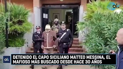 Detenido el capo siciliano Matteo Messina, el mafioso más buscado desde hace 30 años