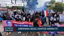 Puncak Kekecewaan Tragedi Kanjuruhan, Aremania Segel Kantor Arema FC