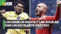 América rescata empate con Toluca en partidazo en el 'Infierno'