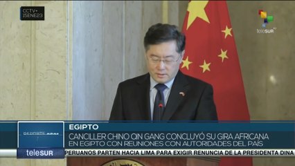 Reporte 360º 16-01: Canciller chino culmina su gira por África en Egipto