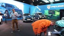 Salon de Bruxelles 2023: le stand Peugeot à fond sur l'électro