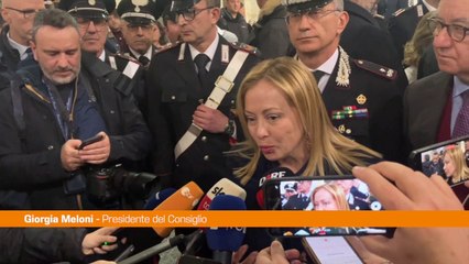 Messina Denaro, Meloni "Italia fiera di magistrati e investigatori"