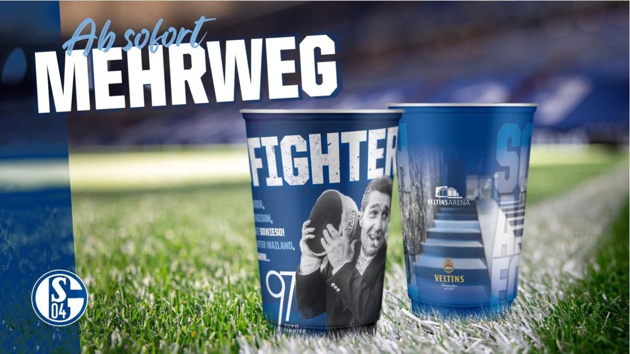 Zum ersten spieltag 2023: mehrwegbecher in allen stadien pflicht