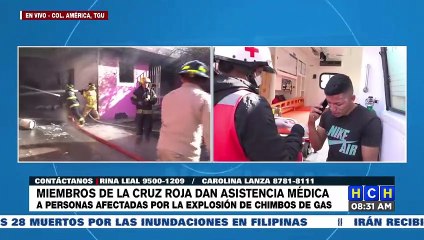 ¡Casa es presa de las llamas al explotar "chimbo" de gas en col. América!