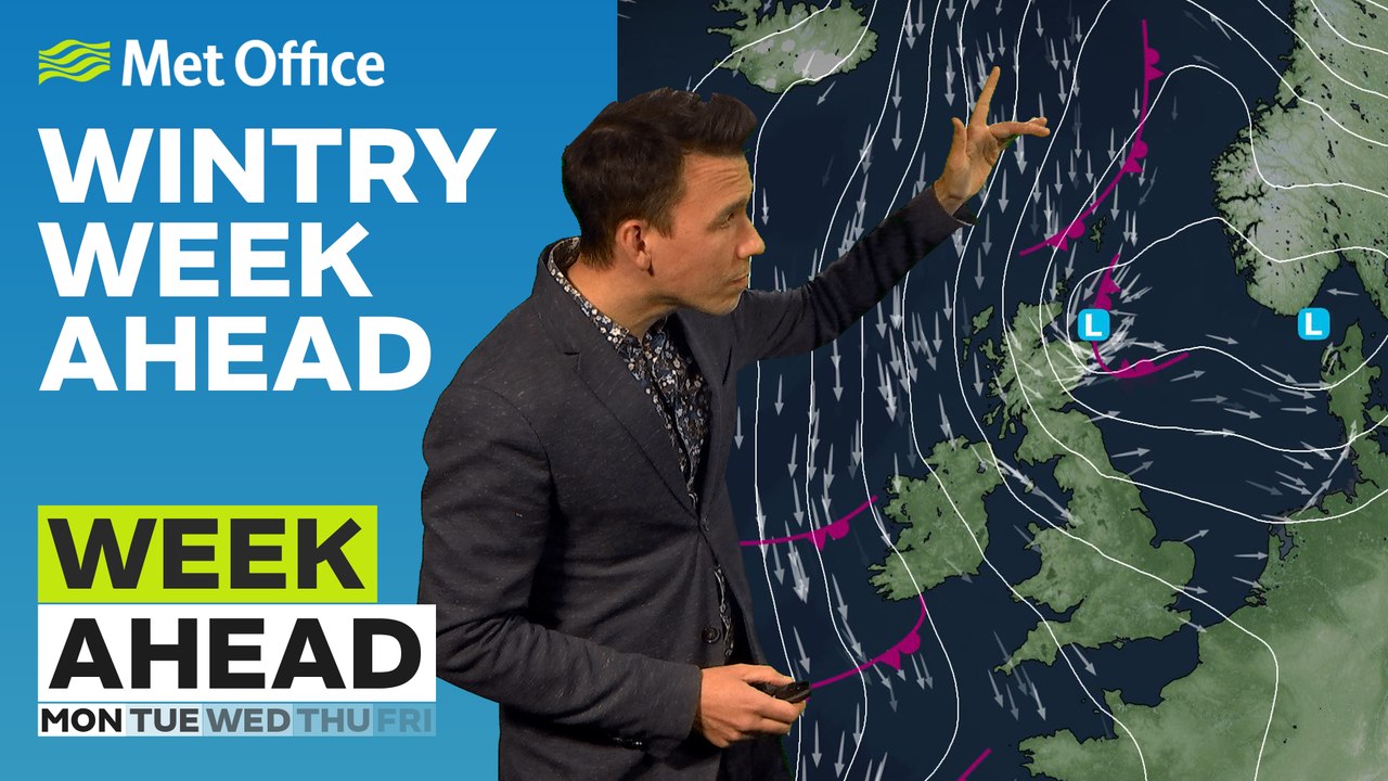 Met Office Week Ahead UK Weather Forecast 16/01/23 – Cold and frosty with snow for some