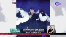 Solo debut ni Jimin ng BTS, inihahanda na sa Pebrero, ayon sa ilang ulat | SONA