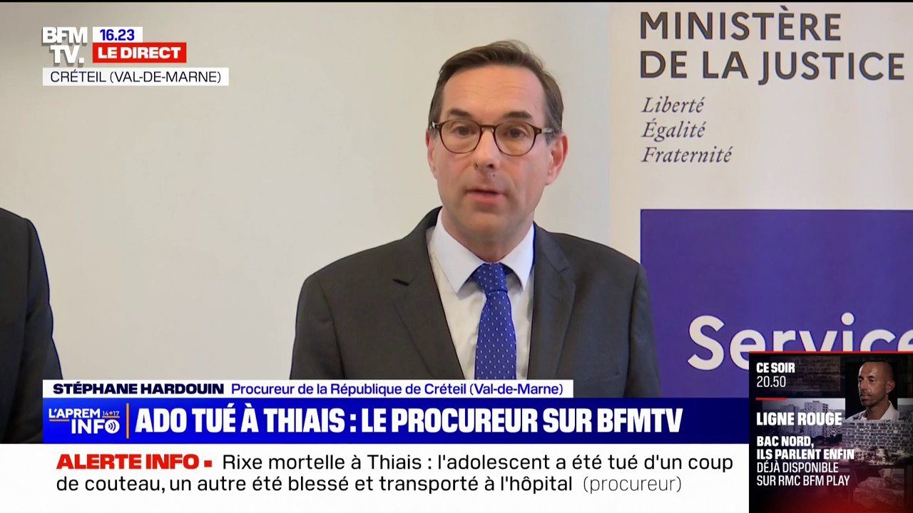 Rixe mortelle à Thiais: "Plusieurs objets susceptibles de constituer des armes ont été découverts", affirme le procureur de Créteil