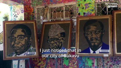 Meet the artist who names and shames politicians with his recycled plastic portraits