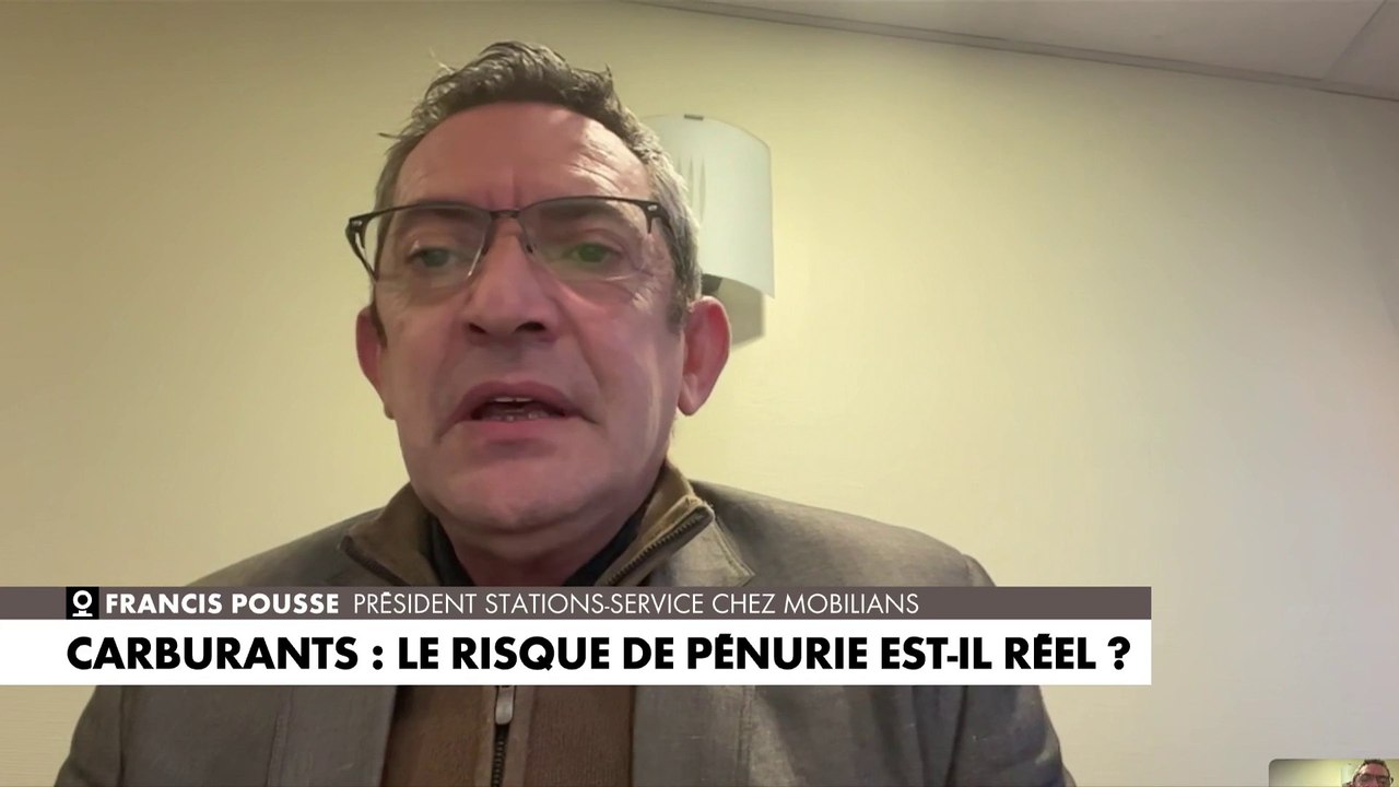 Francis Pousse sur les pénuries de carburants : «Les pleins de précaution ont déstabilisé les stocks des stations-service»
