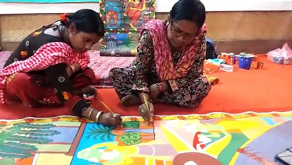 मां-बेटी की जोड़ी गढ़ रहीं राम कथा