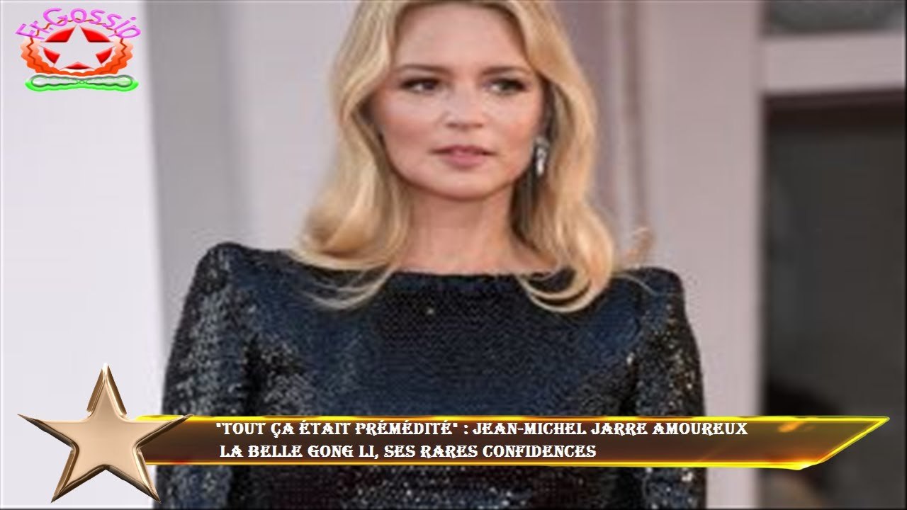 "Tout ça était prémédité" : Jean-Michel Jarre amoureux  la belle Gong Li, ses rares confidences