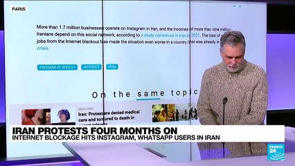 Iran protests, 4 months on: Internet blockage hits Instagram, WhatsApp users
