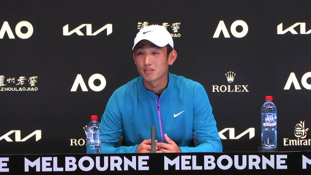 Open d'Australie 2023 - Juncheng Shang : I think it's huge for Chinese men's tennis. You know, we have had really good players from the women's side but not really big names in the men's