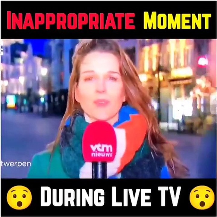 Inappropriate Moment During Live TV - video Dailymotion
