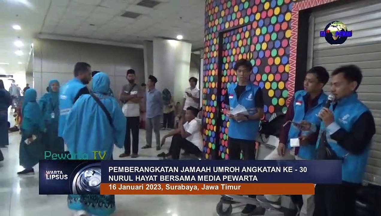 Pemberangkatan Umroh Angkatan ke 30 Nurul Hayat Bersama Media Pewarta