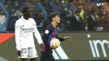 La agresión de Dani Ceballos a Gavi durante el Real Madrid vs. Barcelona de la final de la Supercopa de España